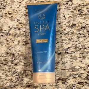 Bath & Body Works True Blue Spa Moisturizing Shower Cream Shea Butter 10 oz New